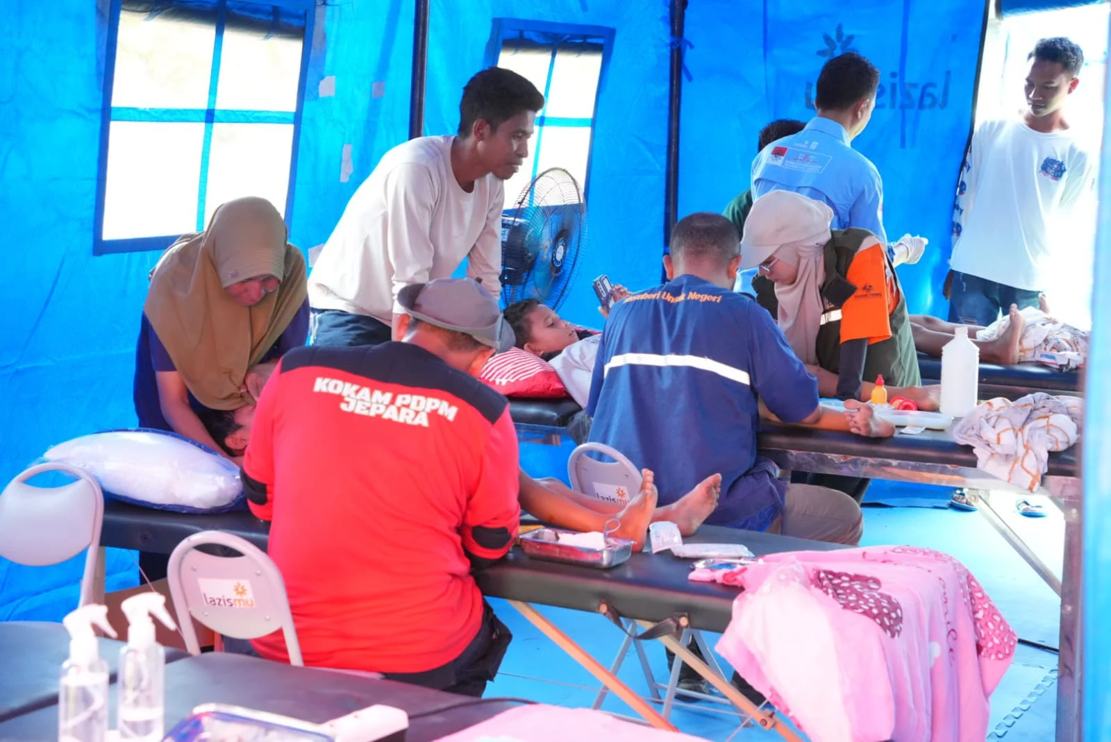 Relawan Muhammadiyah Paling Awal Datang, Paling Akhir Pulang dari Flores