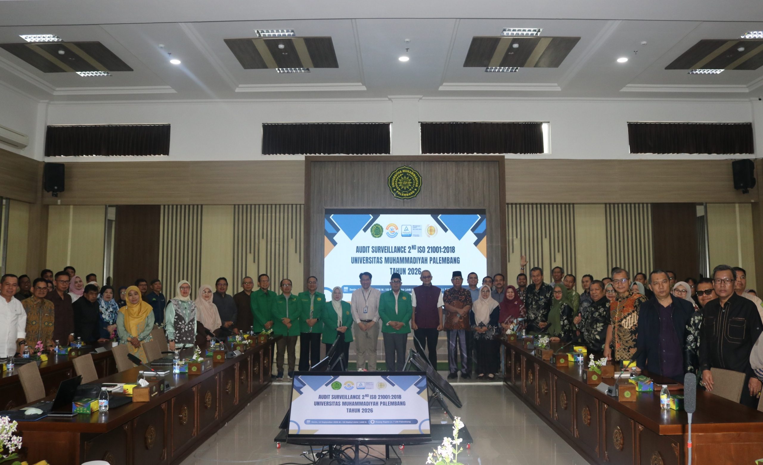 Audit Surveillance ISO 21001:2018 Resmi Digelar, Universitas Muhammadiyah Palembang Tegaskan Komitmen Jaga Budaya Mutu dan Pertahankan Akreditasi Unggul