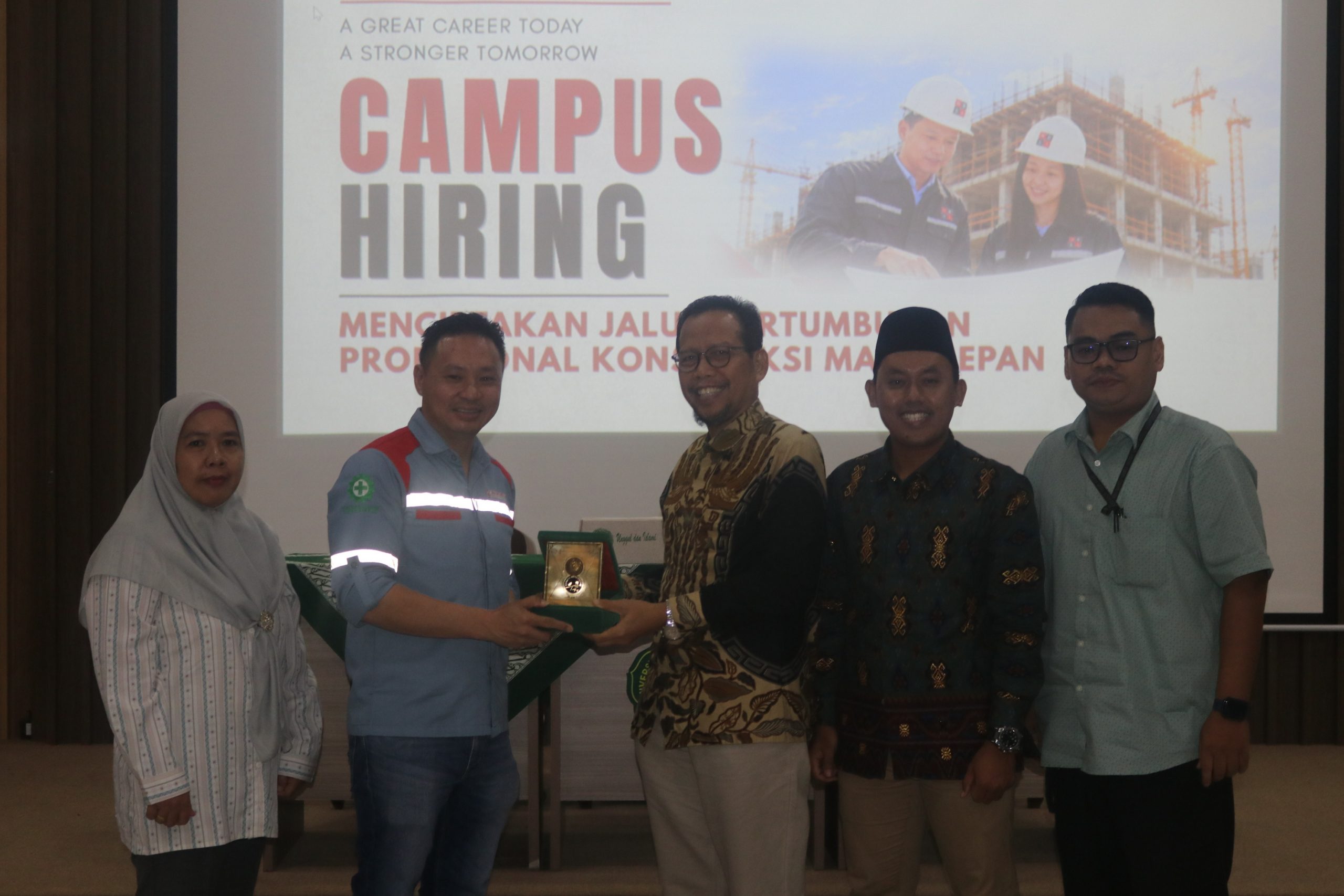 Siapkan Generasi Konstruksi Masa Depan, PT NBSA Gandeng Universitas Muhammadiyah Palembang Gelar Campus Hiring dan Pelatihan Softskill