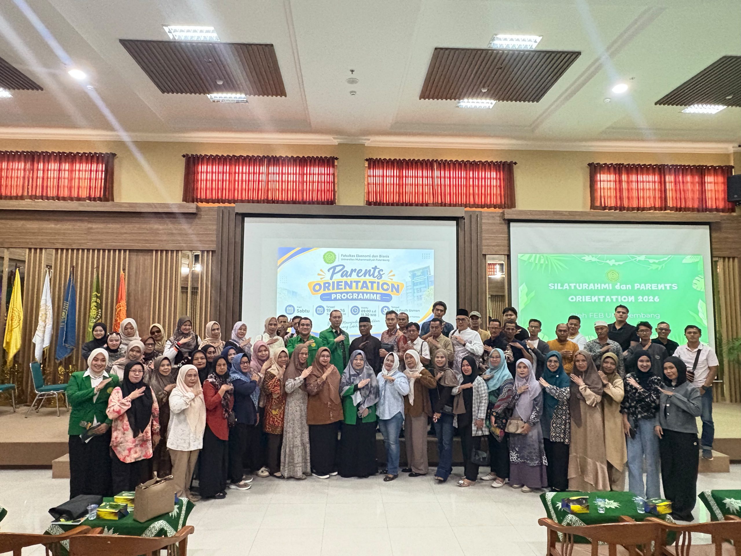 Parents Orientation Program, FEB UM Palembang, Perkuat Sinergi Kampus dan Orang Tua untuk Sukseskan Perjalanan Akademik Mahasiswa