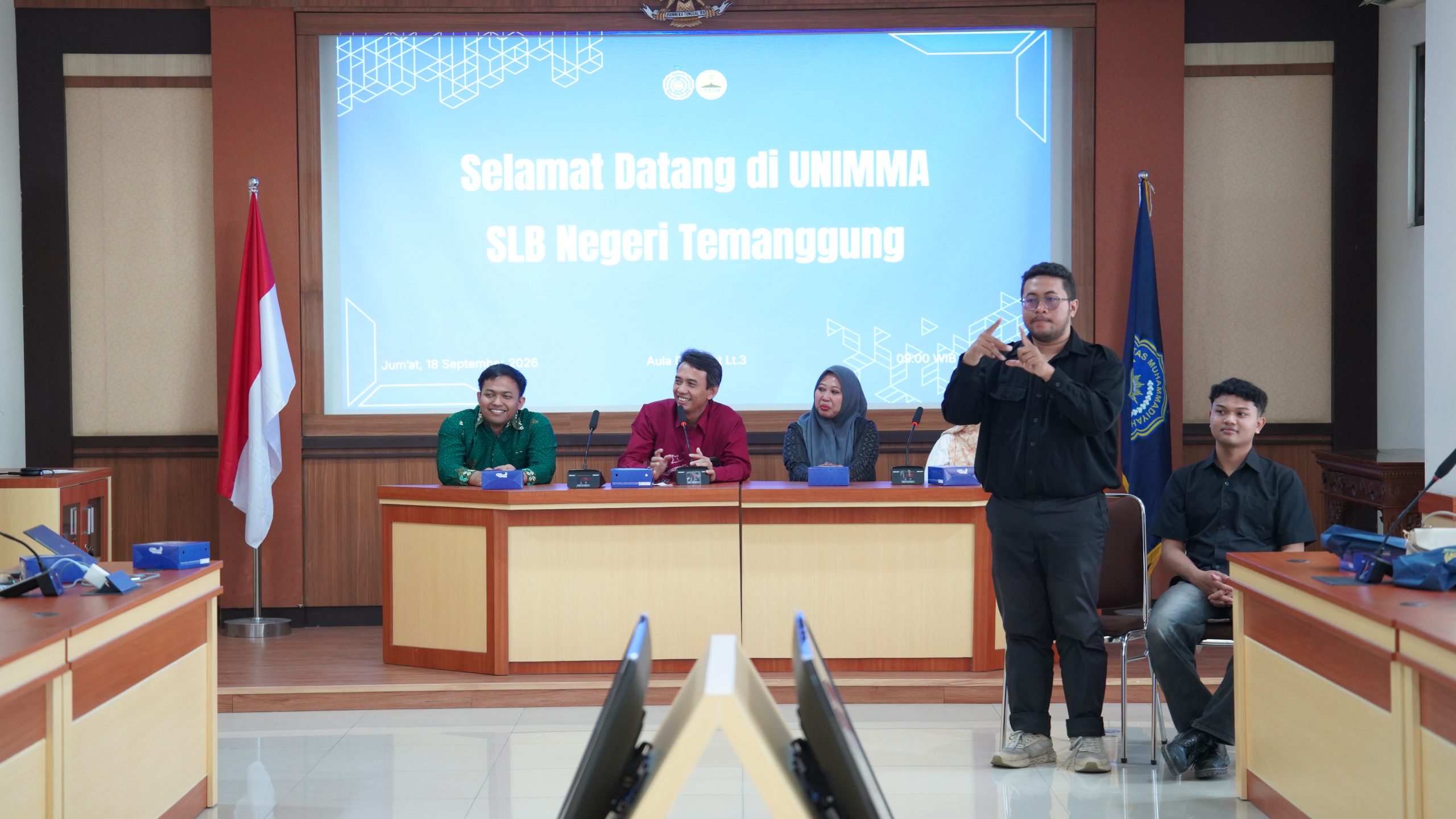 Kenalkan Pendidikan Tinggi Inklusif, UNIMMA Terima Kunjungan SLB Negeri Temanggung