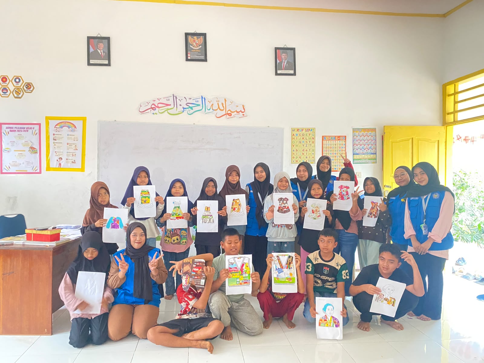RUKRESI KKN-DIK Unismuh Jadi Wadah Kreativitas Siswa di Desa Purnakarya