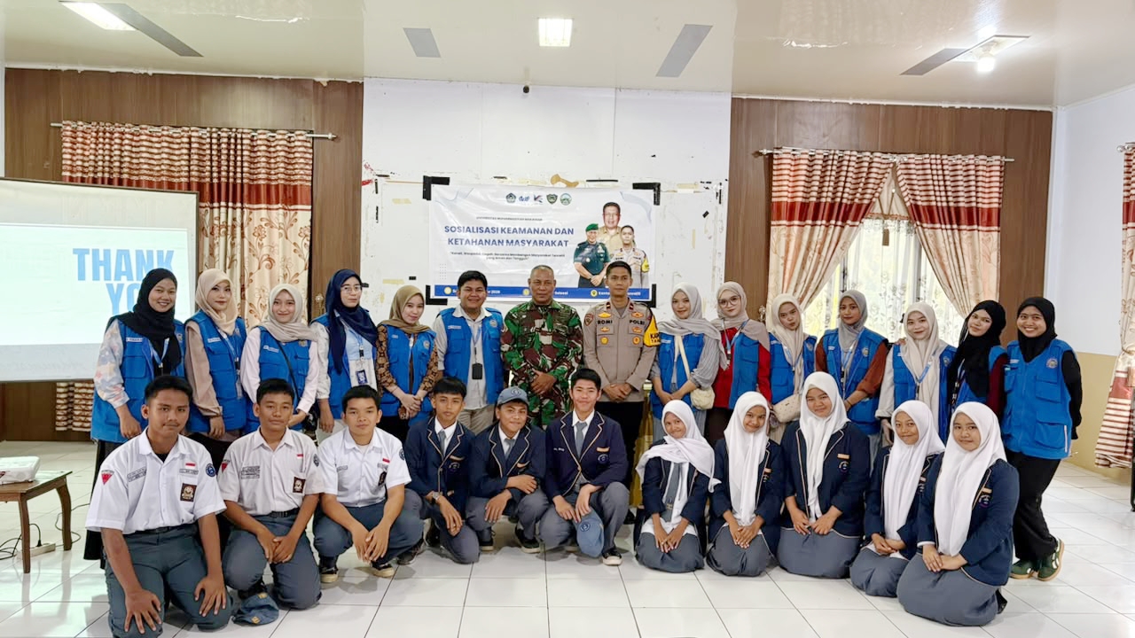 KKN-DIK Unismuh Gelar Sosialisasi Keamanan dan Ketahanan Masyarakat di Tanralili