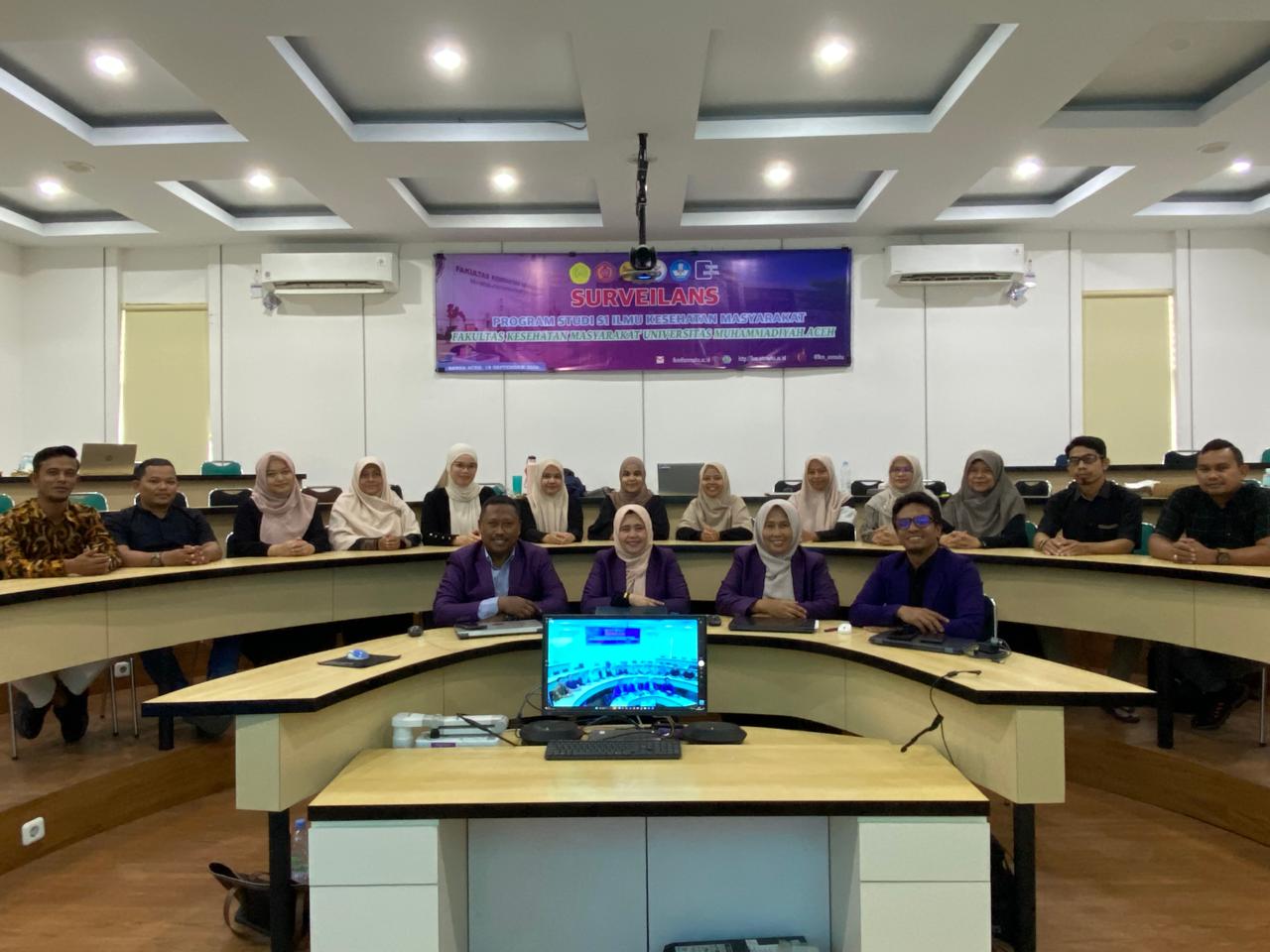 FKM Unmuha Jalani Surveilans Akreditasi LAM-PTKes untuk Pertahankan Predikat Unggul