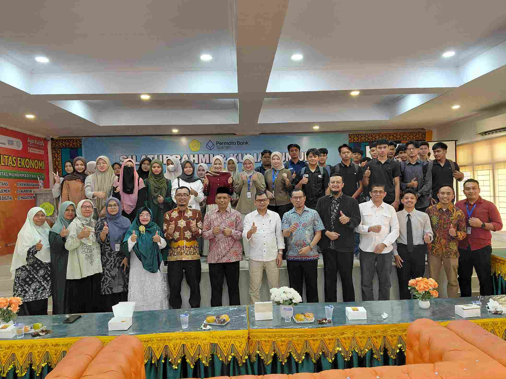 Unmuha dan Permata Bank Syariah Gelar Kuliah Umum Literasi Keuangan Syariah
